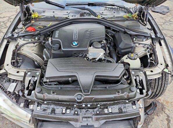 WBA8E3G52GNT80573 2016 BMW 3 SERIES Gray უკანა სალონის ხედი