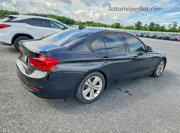 WBA8E3G52GNU02166 2016 BMW 3 SERIES Black უკანა მარჯვენა