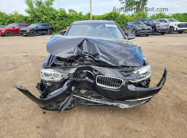 WBA8E3G53GNT77262 2016 BMW 3 SERIES Black Vista frontal