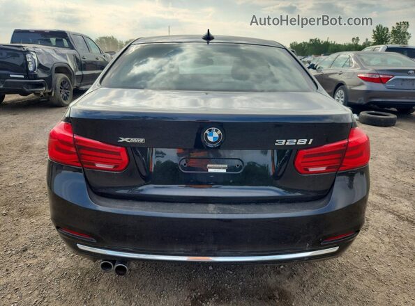 WBA8E3G53GNT77262 2016 BMW 3 SERIES Black Vista trasera