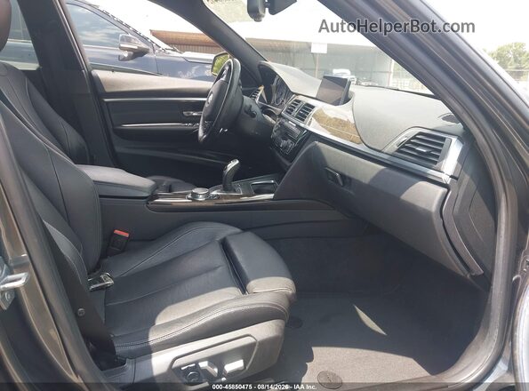 WBA8E3G53GNU01415 2016 BMW 3 SERIES Gray Սալոնի դիմացի տեսք
