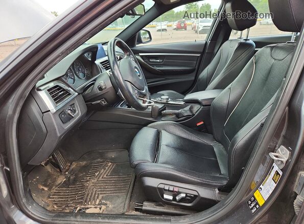 WBA8E3G54GNU01908 2016 BMW 3 SERIES Silver Vista interior delantera