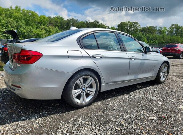 WBA8E3G55GNT77599 2016 BMW 3 SERIES Silver Trasero derecho