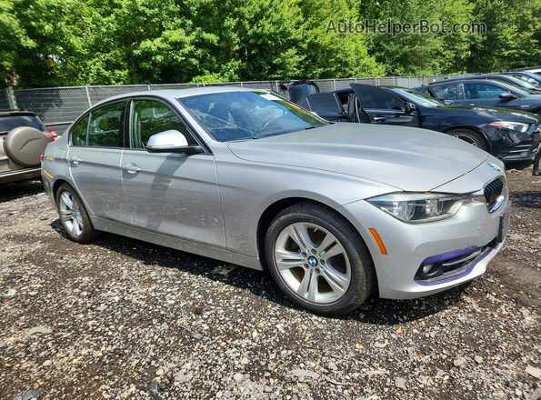 WBA8E3G55GNT77599 2016 BMW 3 SERIES Silver Delantero derecho