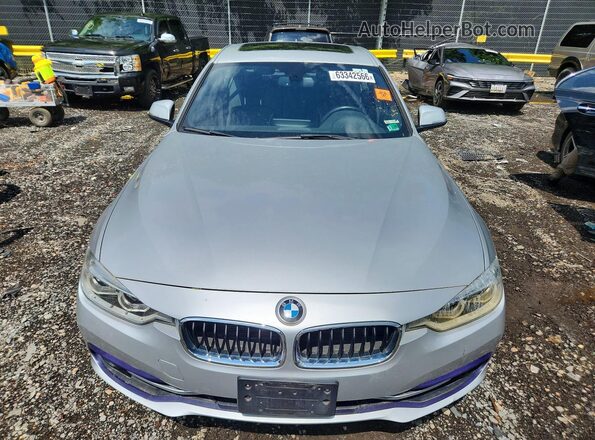 WBA8E3G55GNT77599 2016 BMW 3 SERIES Silver Vista frontal