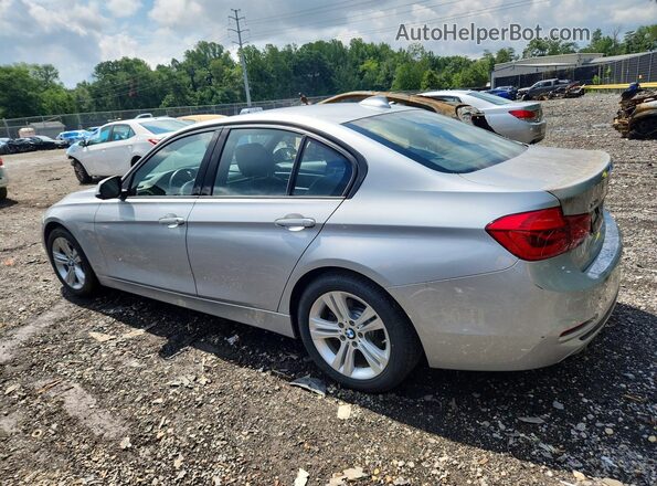 WBA8E3G55GNT77599 2016 BMW 3 SERIES Silver Trasero izquierdo