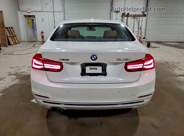 WBA8E3G57GNT76549 2016 BMW 3 SERIES White Vista trasera