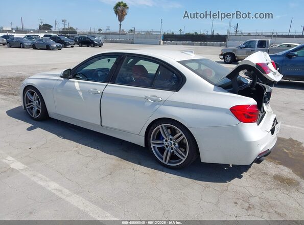 WBA8E5C50GK388237 2016 BMW 3 SERIES White Trasero izquierdo