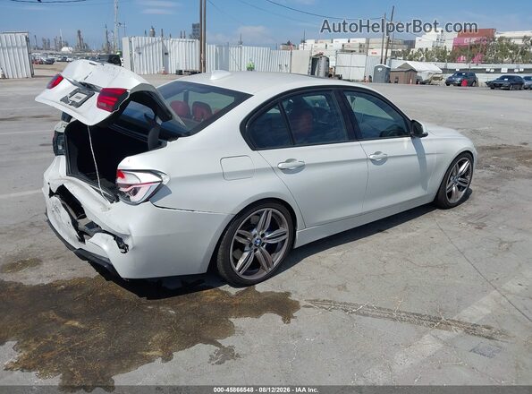 WBA8E5C50GK388237 2016 BMW 3 SERIES White Trasero derecho
