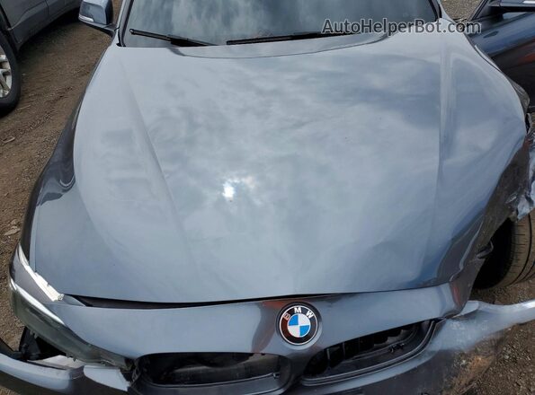 WBA8E5G34HNU42616 2017 BMW 3 SERIES Gray Widok wnętrza z tyłu