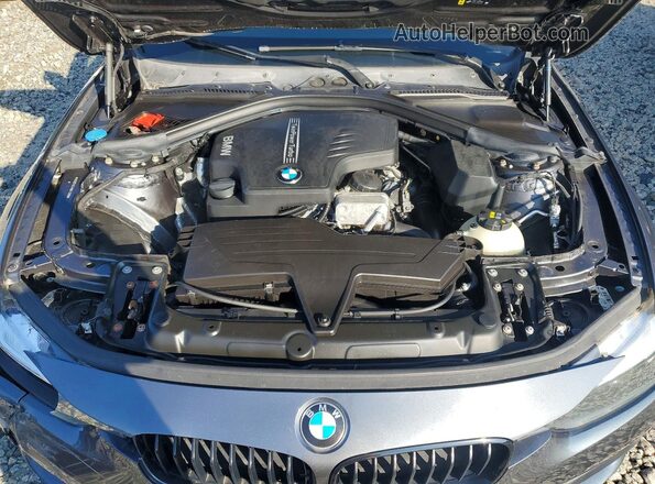 WBA8E5G34HNU43569 2017 BMW 3 SERIES Gray Вид підкапотного простору