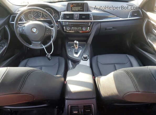 WBA8E5G34HNU43569 2017 BMW 3 SERIES Gray Вид щитка приладів