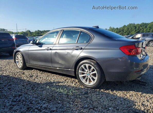 WBA8E5G34HNU43569 2017 BMW 3 SERIES Gray Задня права чверть
