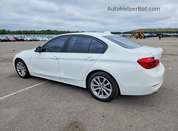 WBA8E5G54JNU47953 2018 BMW 3 SERIES White Trasero izquierdo