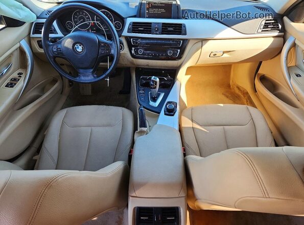 WBA8E5G55GNT41620 2016 BMW 3 SERIES Black Widok deski rozdzielczej