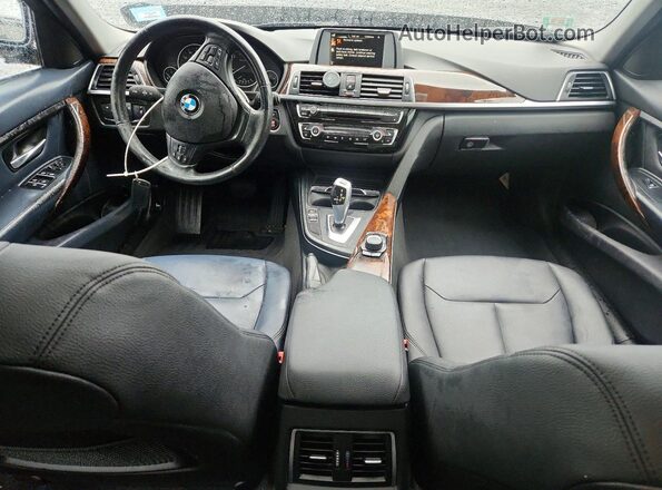 WBA8E5G57GNT40775 2016 BMW 3 SERIES Black Առջևի վահանակի տեսք