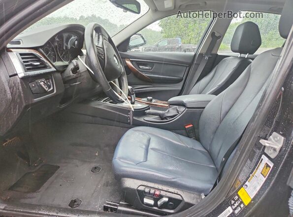 WBA8E5G57GNT40775 2016 BMW 3 SERIES Black Սալոնի դիմացի տեսք