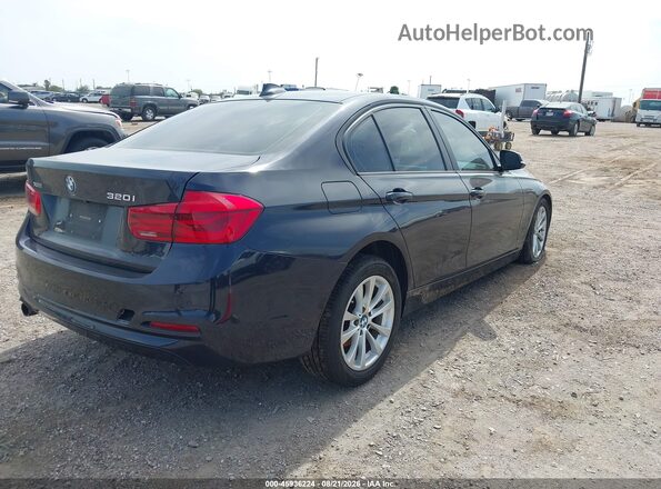 WBA8E5G57HNU41333 2017 BMW 3 SERIES Blue Rear right