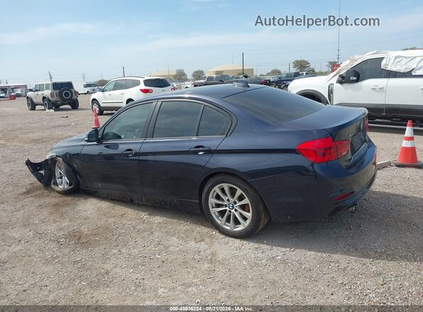 WBA8E5G57HNU41333 2017 BMW 3 SERIES Blue 360 interior view