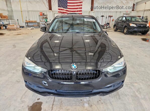 WBA8E5G5XGNT41497 2016 BMW 3 SERIES Черный Вид спереди