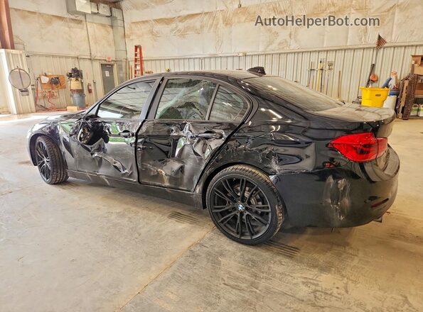 WBA8E5G5XGNT41497 2016 BMW 3 SERIES Черный Задняя левая четверть
