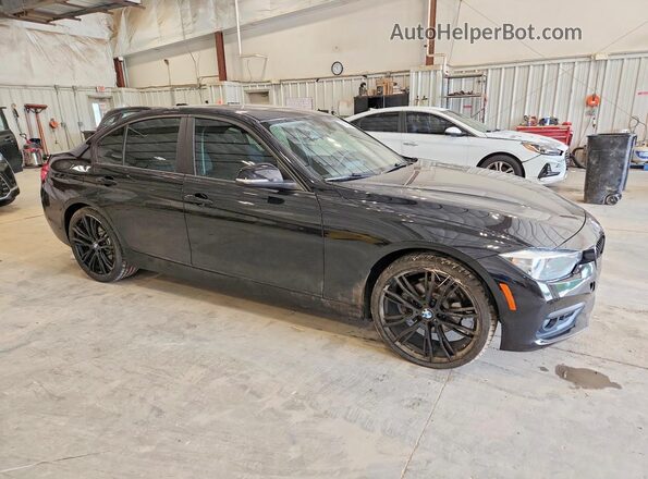 WBA8E5G5XGNT41497 2016 BMW 3 SERIES Черный Передняя правая четверть