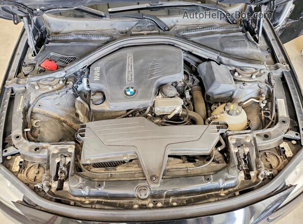 WBA8E5G5XGNT41497 2016 BMW 3 SERIES Черный Вид задней части салона