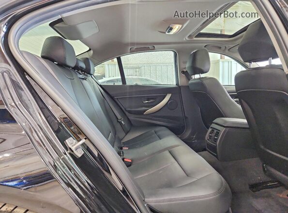 WBA8E5G5XGNT41497 2016 BMW 3 SERIES Черный Вид задних сидений