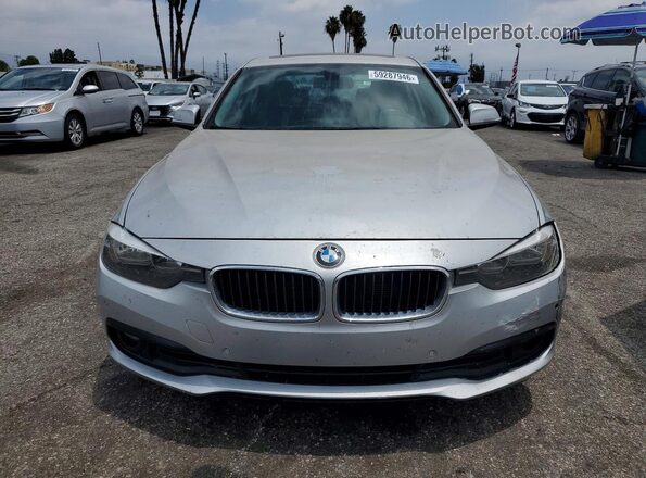 WBA8E5G5XGNT41886 2016 BMW 3 SERIES Silver Вид спереду