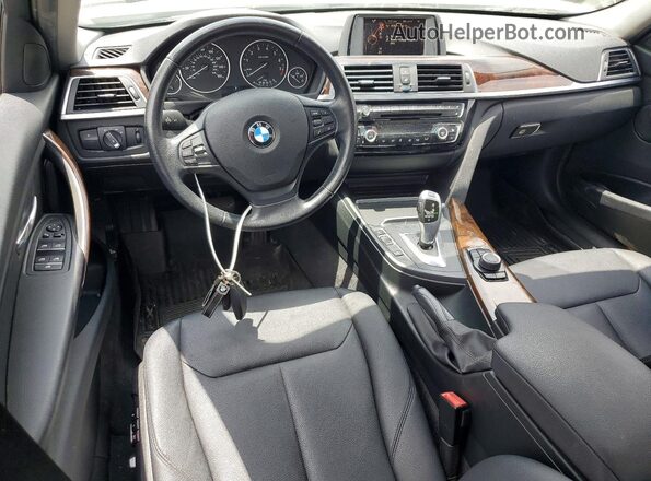 WBA8E5G5XGNT41886 2016 BMW 3 SERIES Silver Вид панелі приладів
