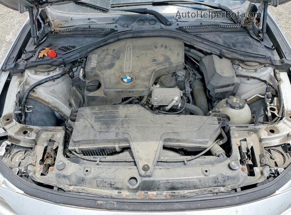 WBA8E5G5XGNT41886 2016 BMW 3 SERIES Silver Вид задньої частини салону