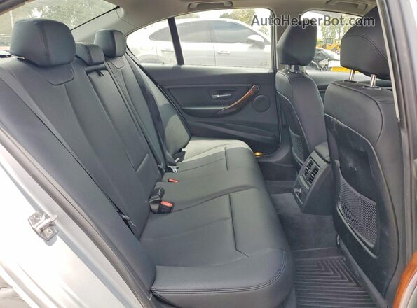 WBA8E5G5XGNT41886 2016 BMW 3 SERIES Silver Вид задніх сидінь