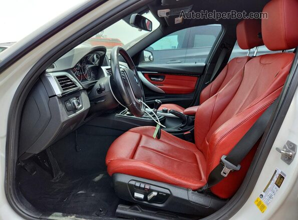 WBA8E7C52GK415465 2016 BMW 3 SERIES White Вид салону спереду