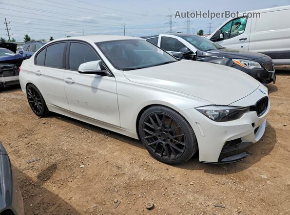 WBA8E7C52GK415465 2016 BMW 3 SERIES White Передня права чверть