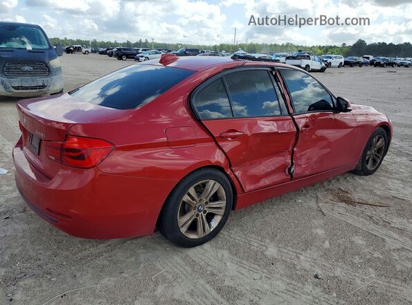 WBA8E9C51GK648619 2016 BMW 3 SERIES Red Tył prawy