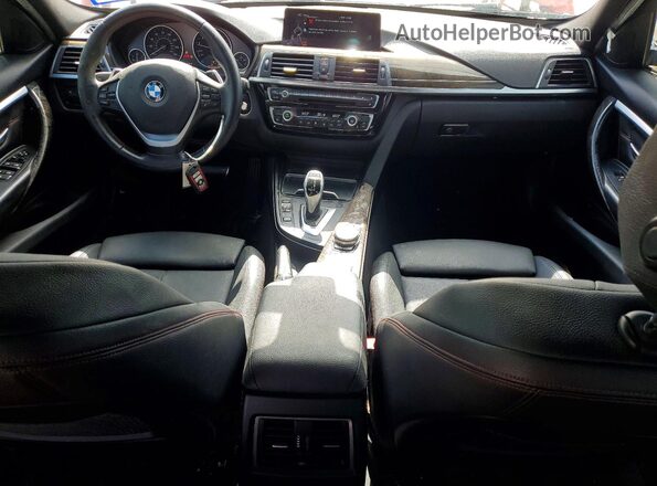 WBA8E9C51GK648619 2016 BMW 3 SERIES Red Widok deski rozdzielczej