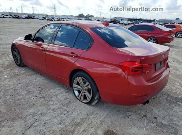 WBA8E9C51GK648619 2016 BMW 3 SERIES Red Tył lewy