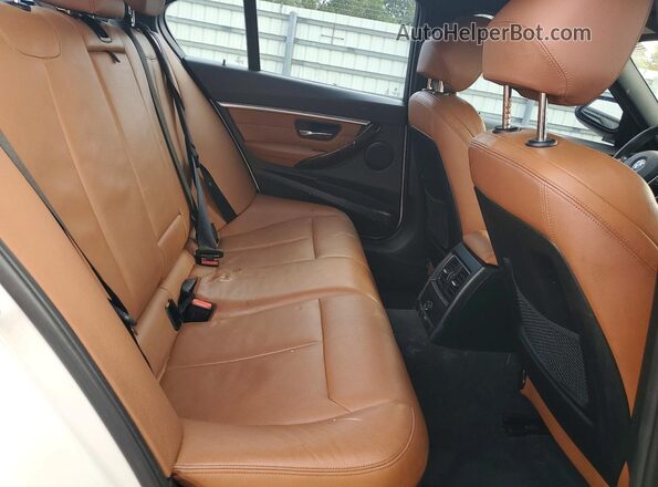 WBA8E9C52GK643526 2016 BMW 3 SERIES White Rear seats view