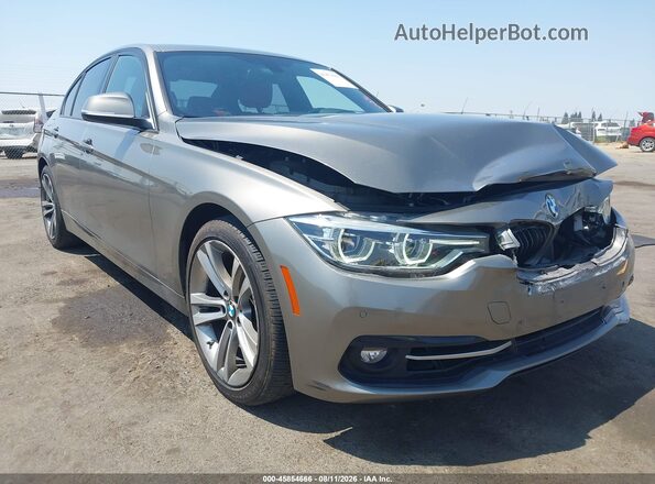 WBA8E9C53GK647987 2016 BMW 3 SERIES Beige Вид спереду