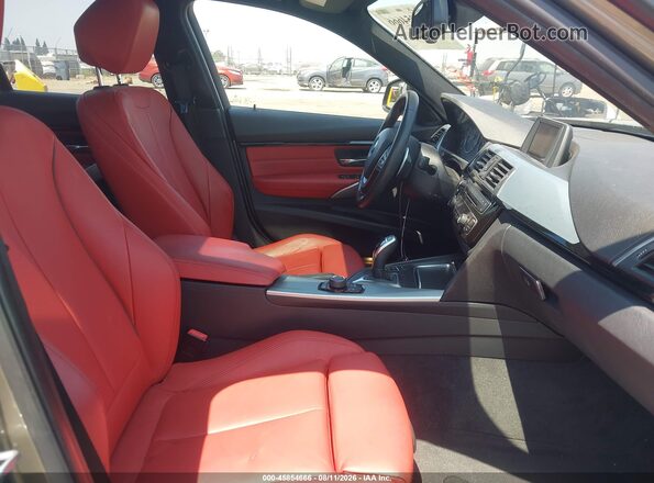 WBA8E9C53GK647987 2016 BMW 3 SERIES Beige Вид салону спереду