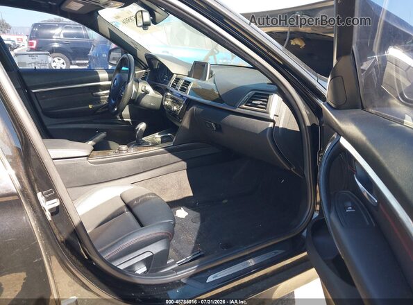 WBA8E9C54GK647884 2016 BMW 3 SERIES Black წინა სალონის ხედი