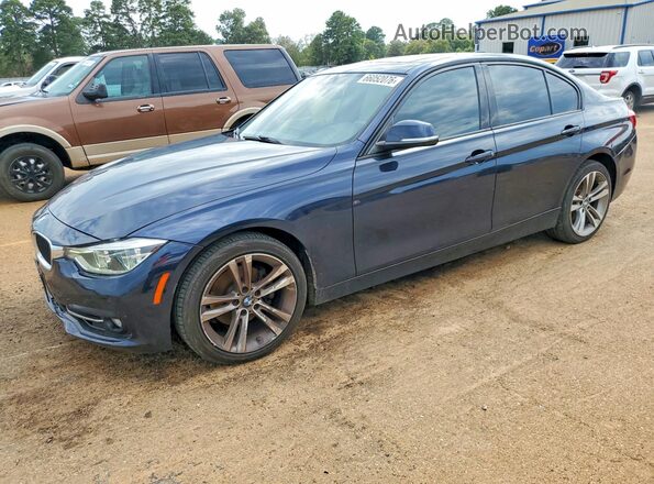 WBA8E9C56GK646476 2016 BMW 3 SERIES Blue უკანა მარცხენა