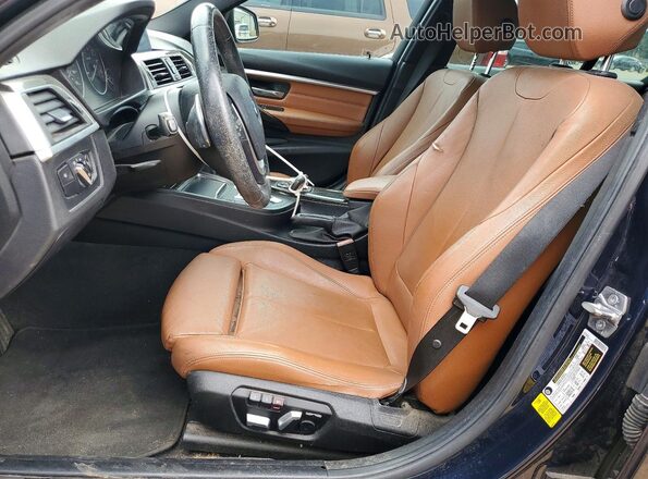 WBA8E9C56GK646476 2016 BMW 3 SERIES Blue წინა პანელის ხედი