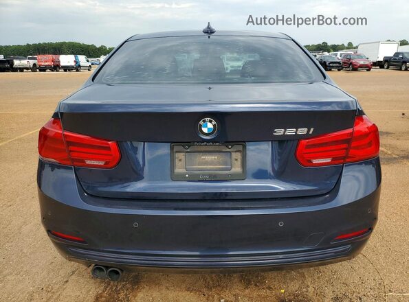 WBA8E9C56GK646476 2016 BMW 3 SERIES Blue წინა სალონის ხედი