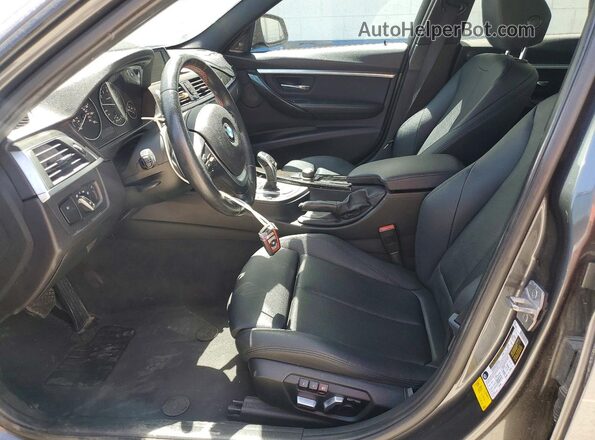 WBA8E9G53GNU28116 2016 BMW 3 SERIES Серый Вид салона спереди