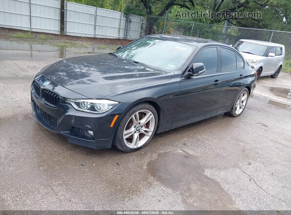 WBA8E9G54GNT46007 2016 BMW 3 SERIES Black Przód lewy