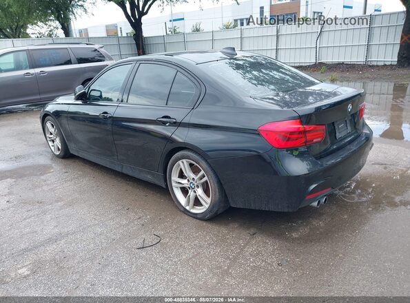 WBA8E9G54GNT46007 2016 BMW 3 SERIES Black Tył lewy