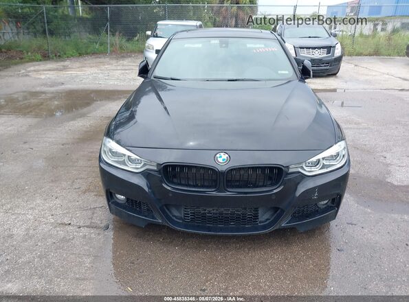 WBA8E9G54GNT46007 2016 BMW 3 SERIES Black Widok zestawu wskaźników