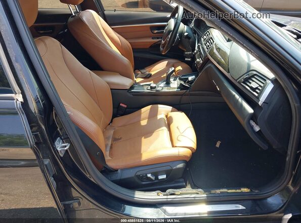 WBA8E9G54GNU27766 2016 BMW 3 SERIES Black Սալոնի դիմացի տեսք