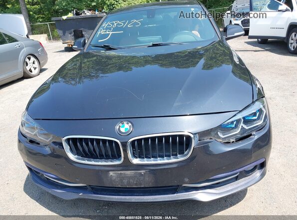 WBA8E9G54GNU27766 2016 BMW 3 SERIES Black Դիմացի տեսք